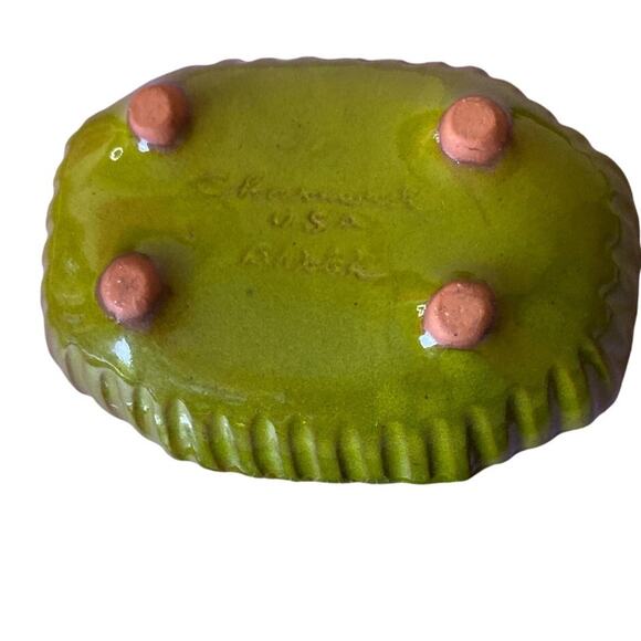 Mid Century Modern Charmouth 60's Ash Tray Trinket Dish 6"L x 4"W - Picture 9 of 12